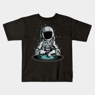 Astronaut Mediating Kids T-Shirt